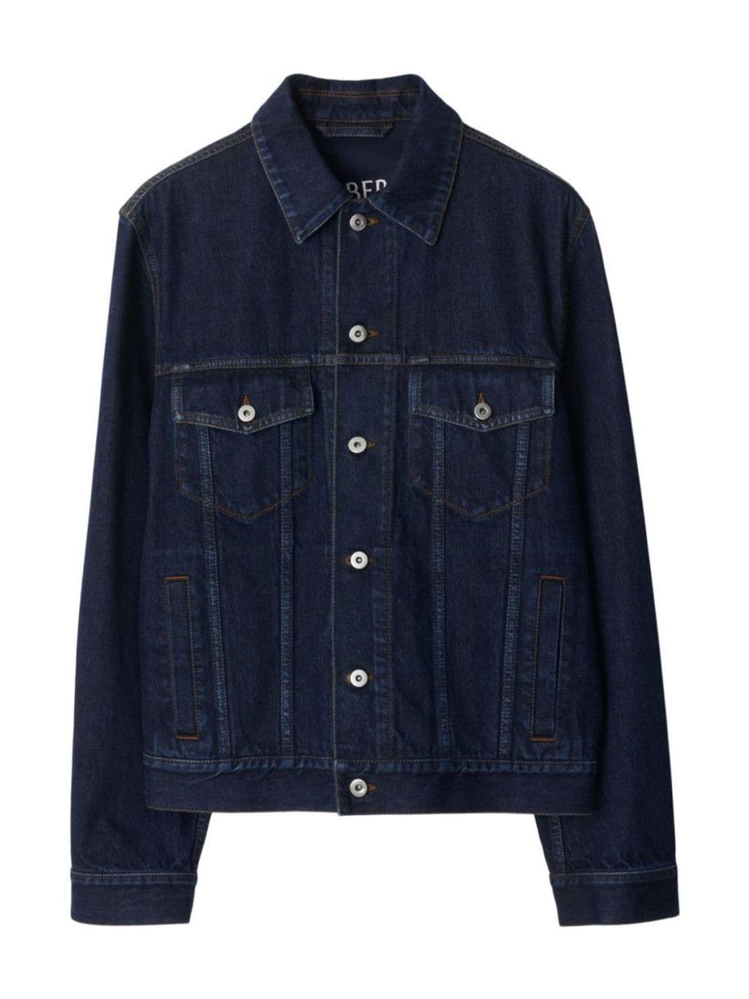 Burberry Dark Blue Denim Jacket - view 1