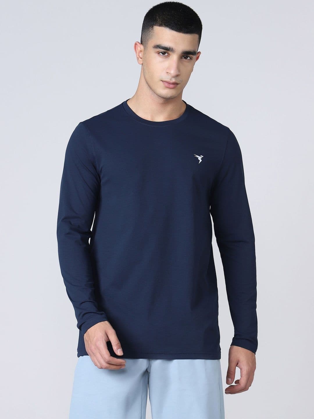 Technosport Men Brand Logo Slim Fit T-shirt - view 1