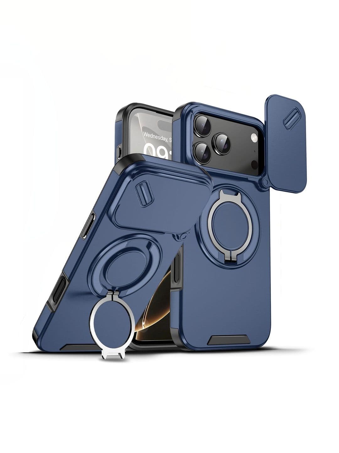 Luxury Kase Solid Printed iPhone 17 Pro Back Case Mobile Accessories - view 1