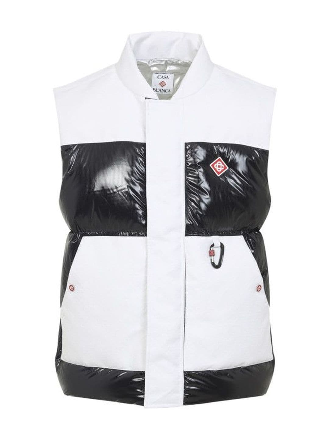 Casablanca Black Sleeveless Logo Vest - view 1