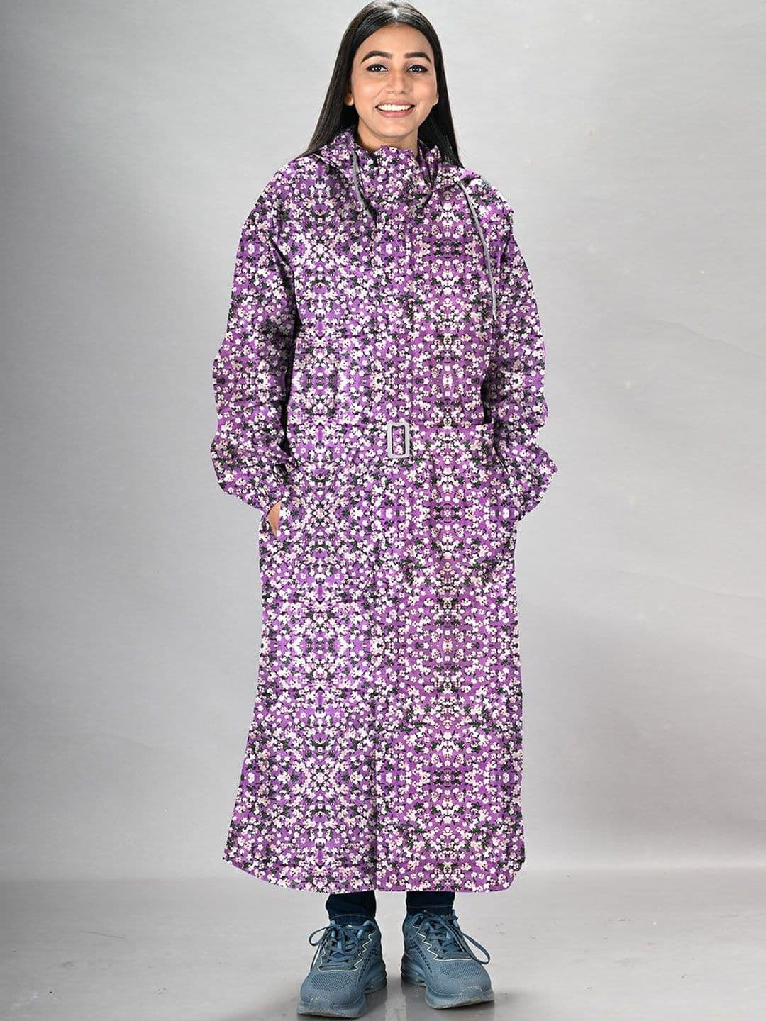 LUX VENUS Women Printed Rain Jacket - view 1