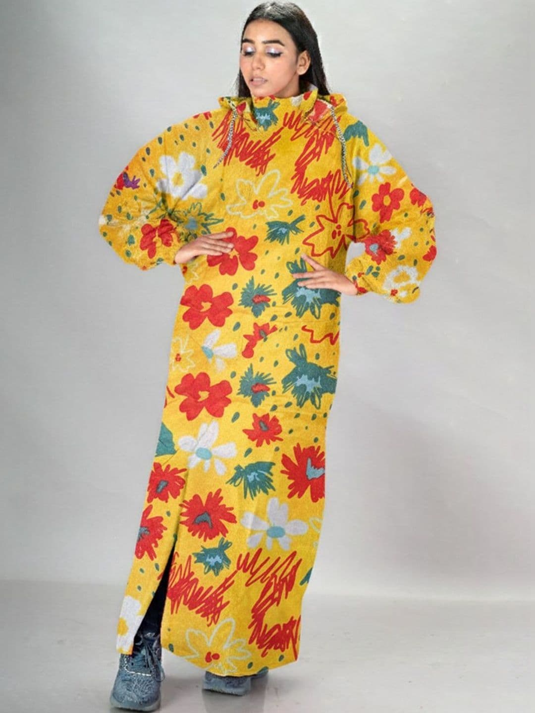 LUX VENUS Women Printed Rain Jacket - view 1