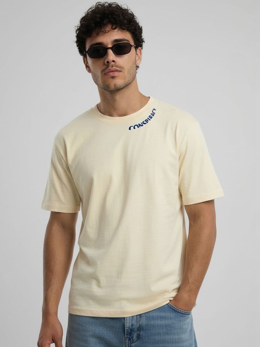 HERE&NOW Men Typography Printed T-shirt - view 1