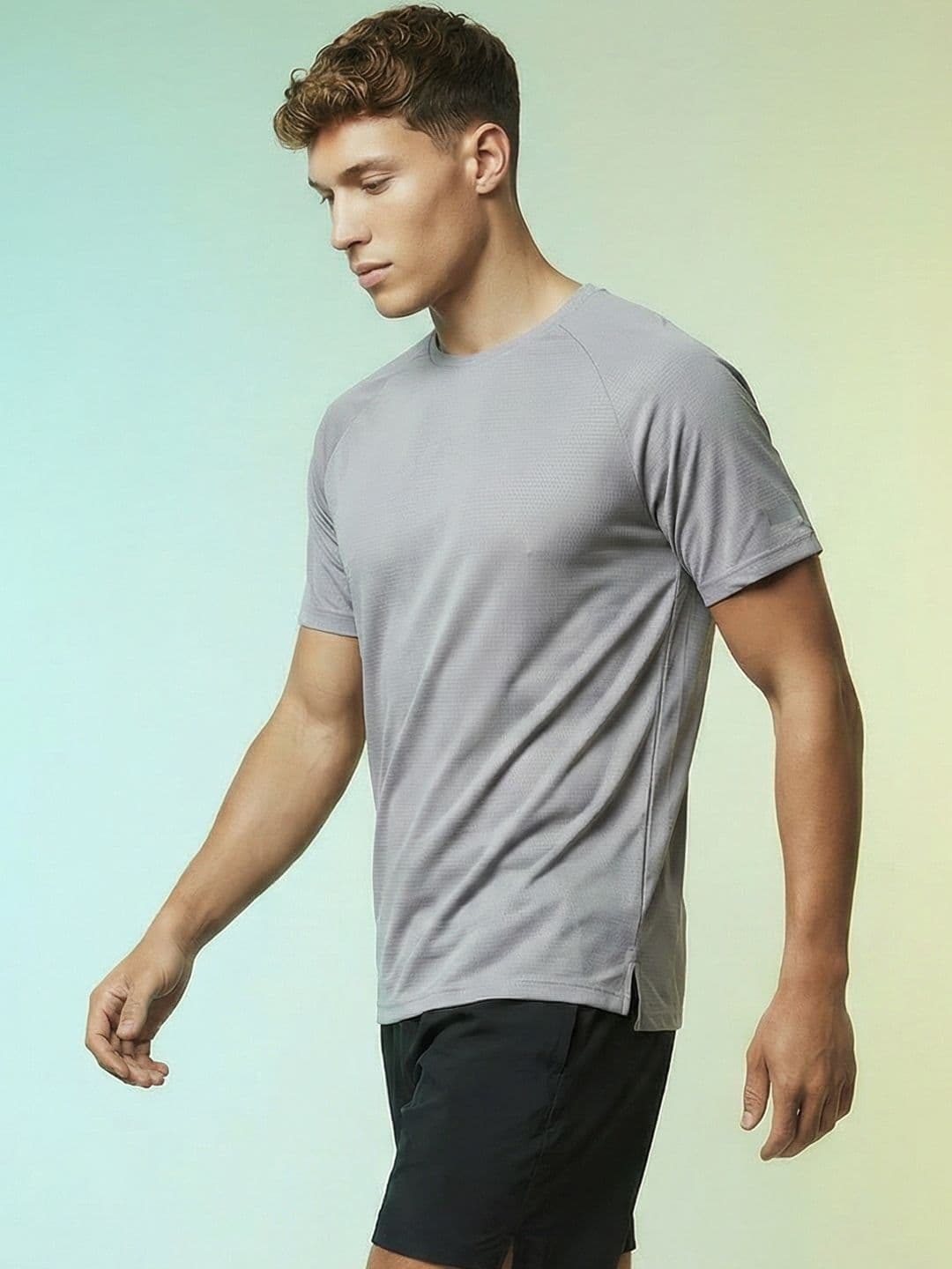 HRX by Hrithik Roshan Rapid-Dry Training T-shirt - view 1