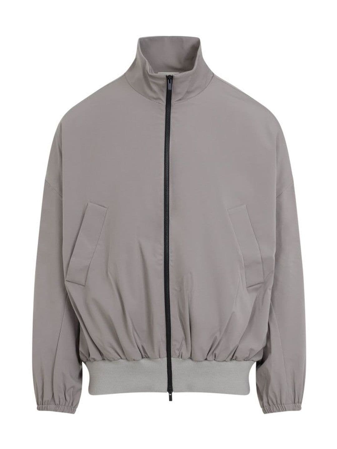 Fear Of God Grey High Neck Vented Track Jacket - view 1