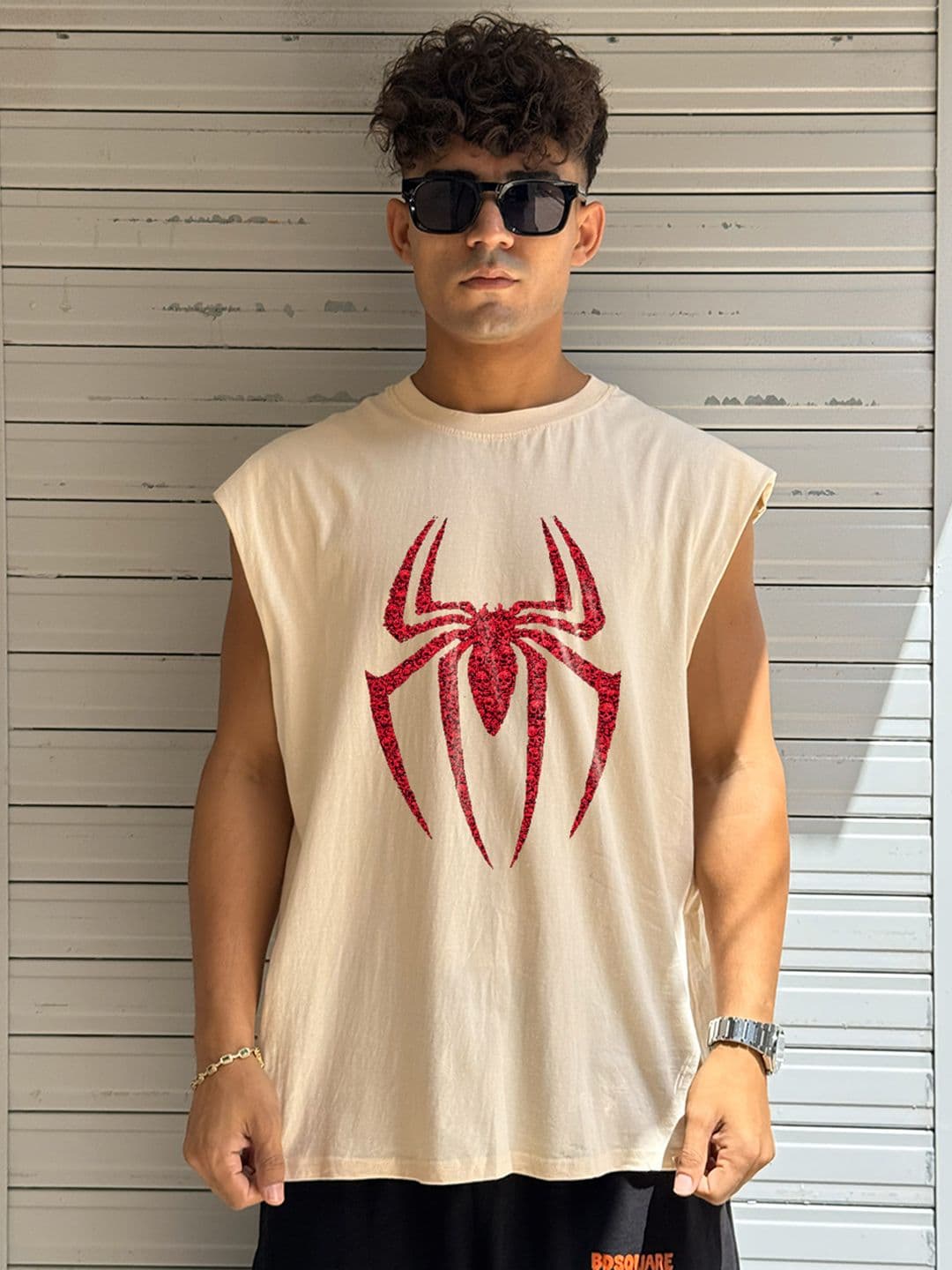 BDSQUARE Men Printed Round Neck Cotton T-shirt - view 1