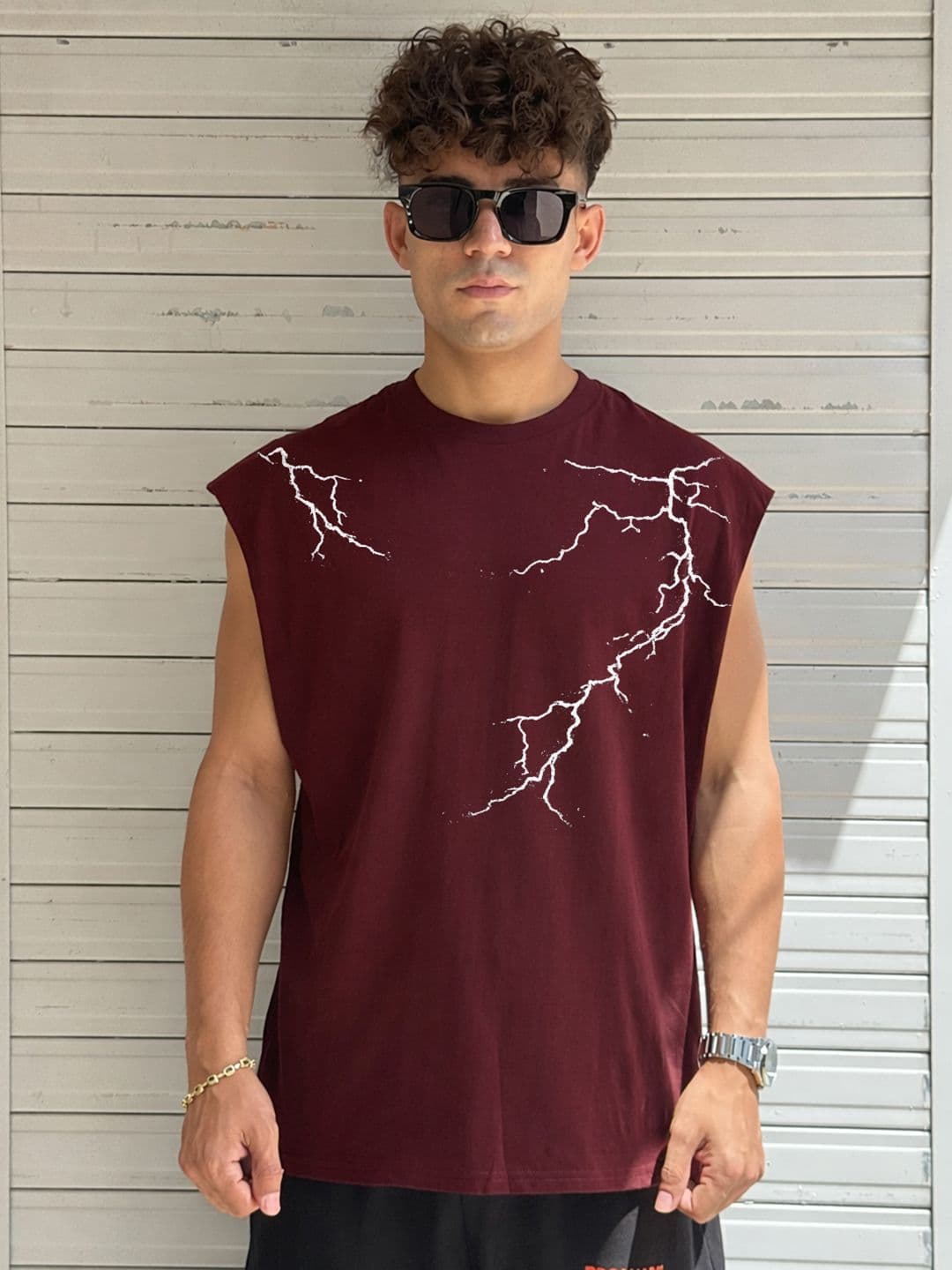 BDSQUARE Printed Cotton Tank - view 1
