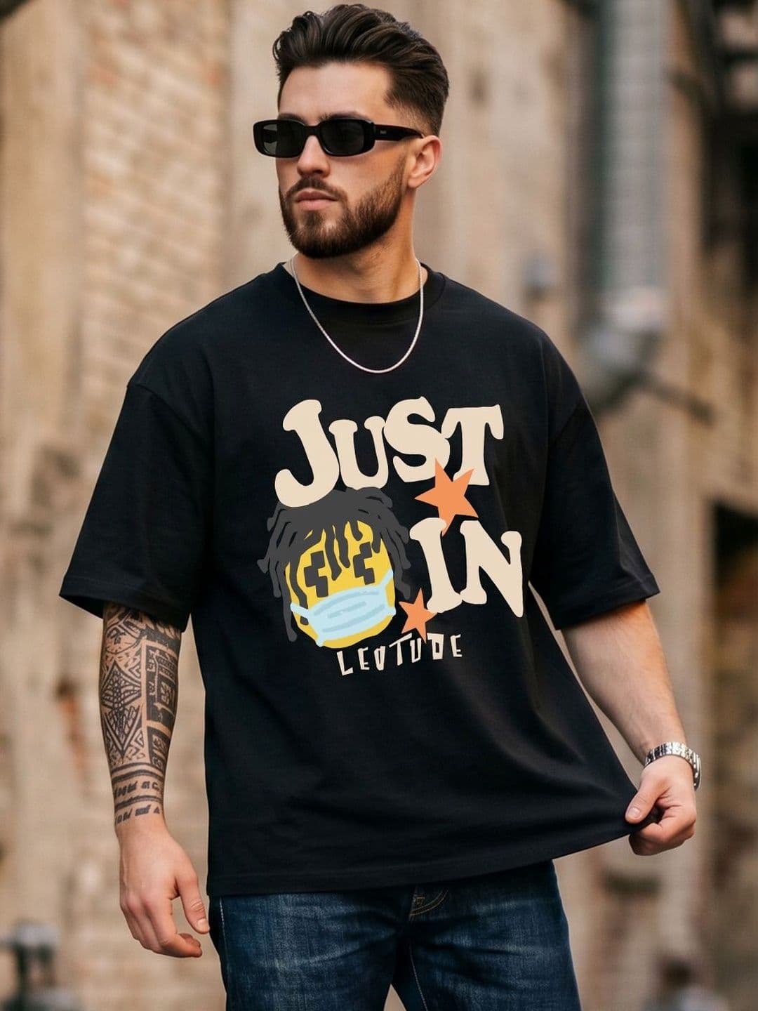 Leotude Men Printed T-shirt - view 1