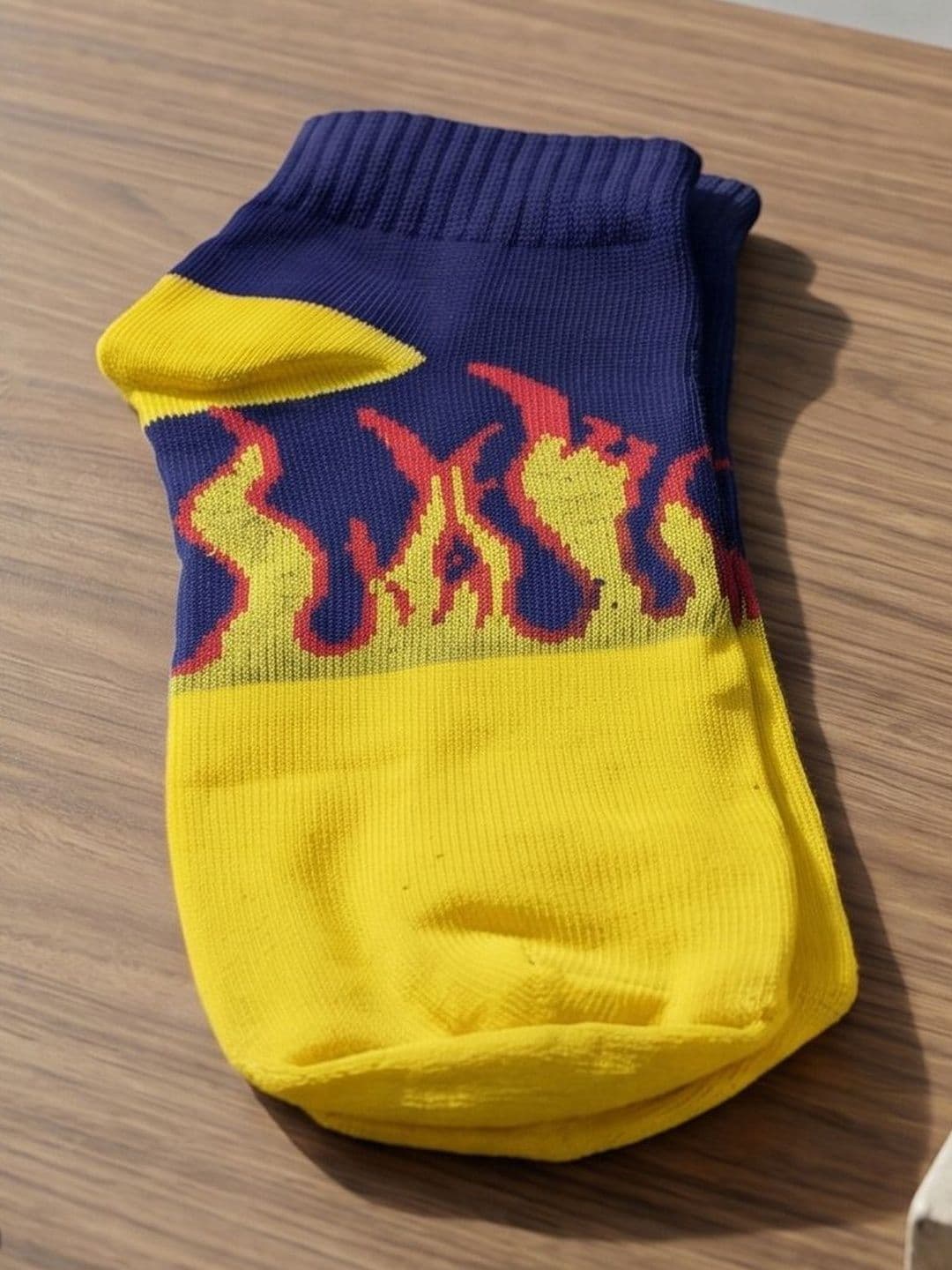 Moda Rapido Men Cotton Blend Patterned Ankle Length Socks - view 1