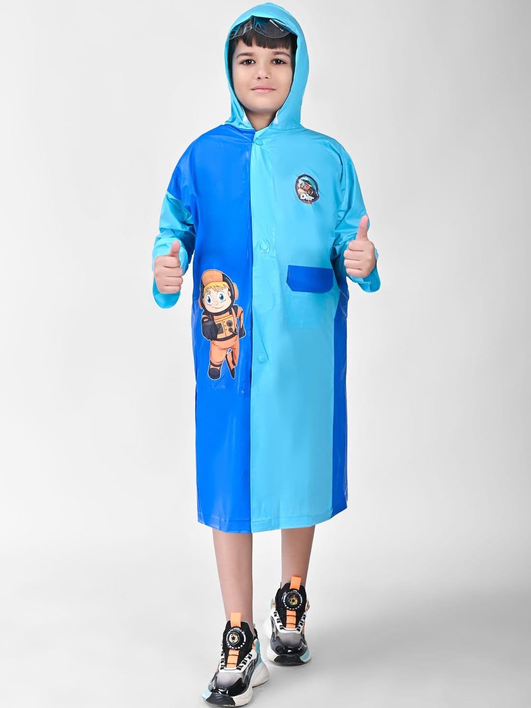 Mars Infiniti Boys Printed Water-Proof Rain Jacket - view 1