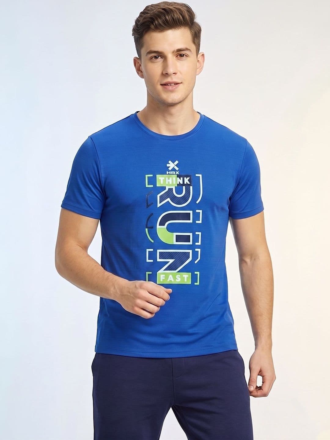 HRX by Hrithik Roshan Men Typography Printed T-shirt - view 1