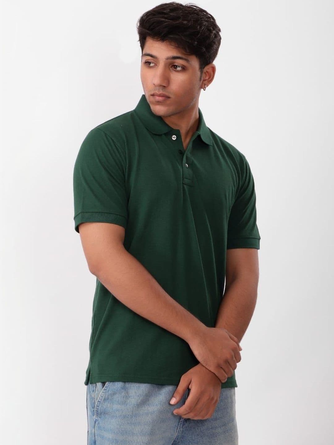 NONAME FASHION Men Polo Collar T-shirt - view 1