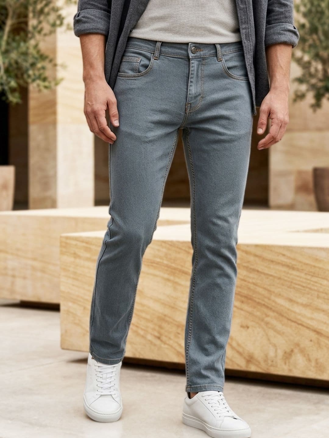 Urbano Fashion Men Mid-Rise Slim Fit Stretchable Jeans - view 1