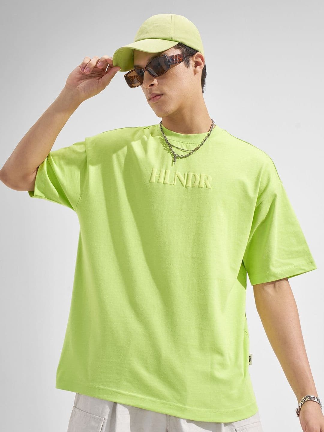 HIGHLANDER Men Printed Drop-Shoulder Sleeves T-shirt - view 1