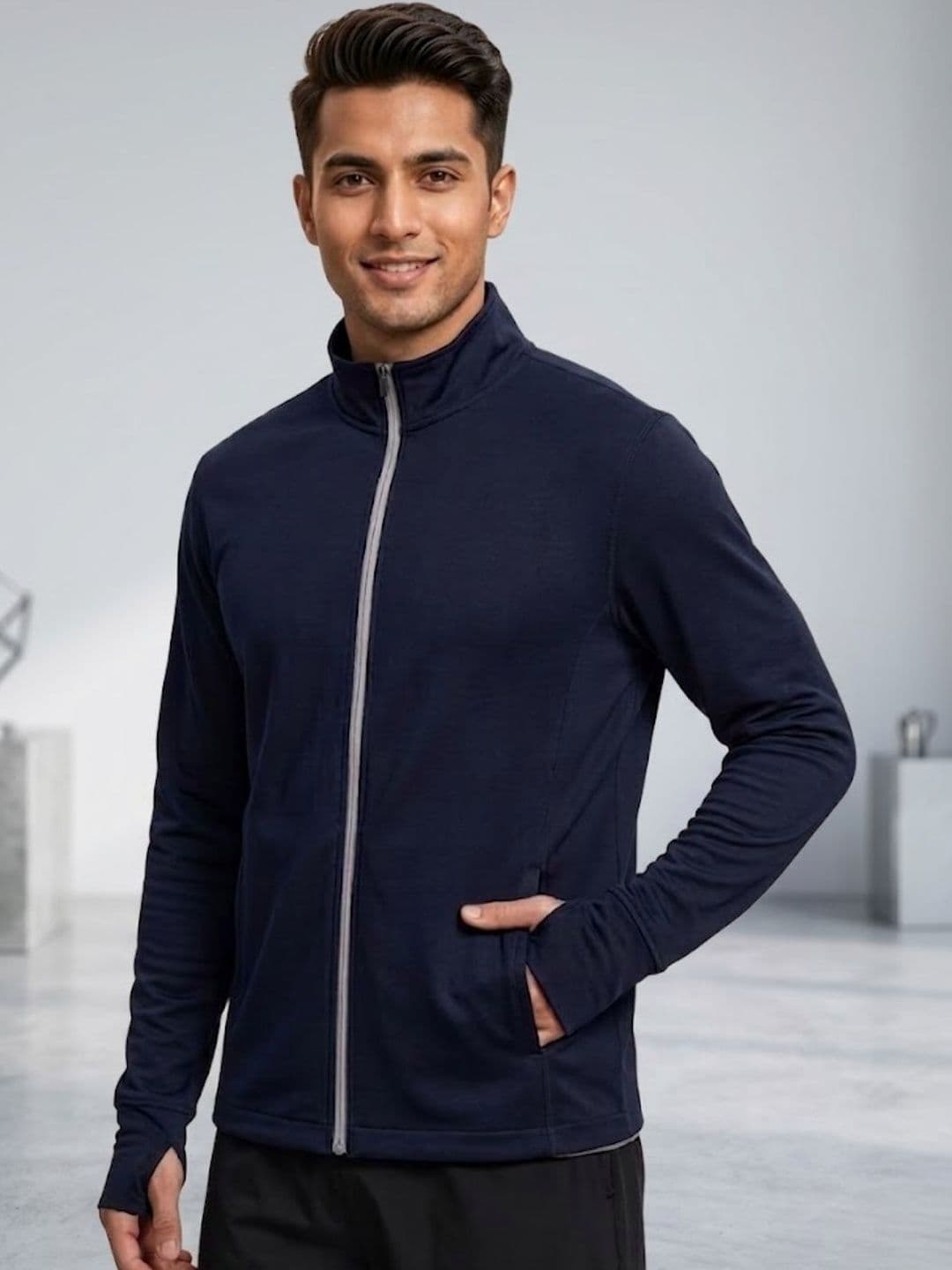 MIA FASHION Men Lightweight Outdoor Biker Jacket - view 1