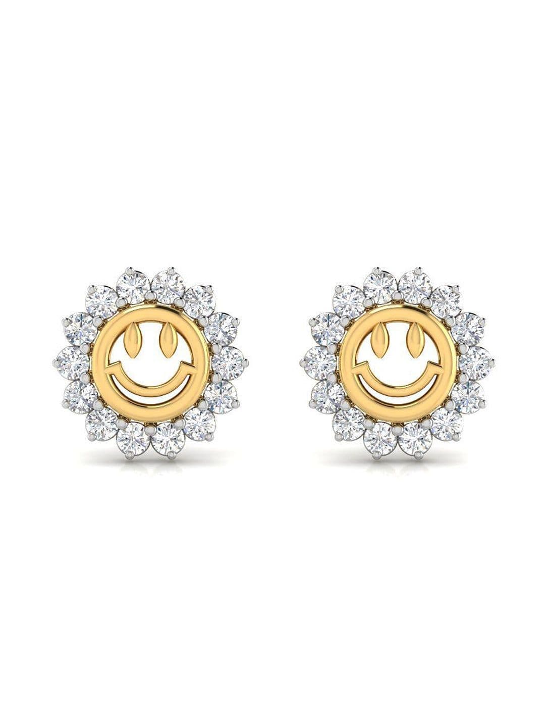 Solitario 925 Sterling Silver Lab Grown Diamond With 0.41 CT Earring Diamond - 2.06 g - view 1