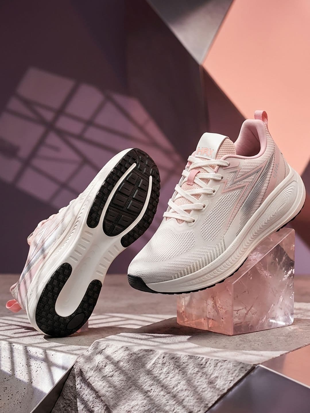 HRX by Hrithik Roshan Women Mesh Training or Gym Non-Marking Shoes - view 1