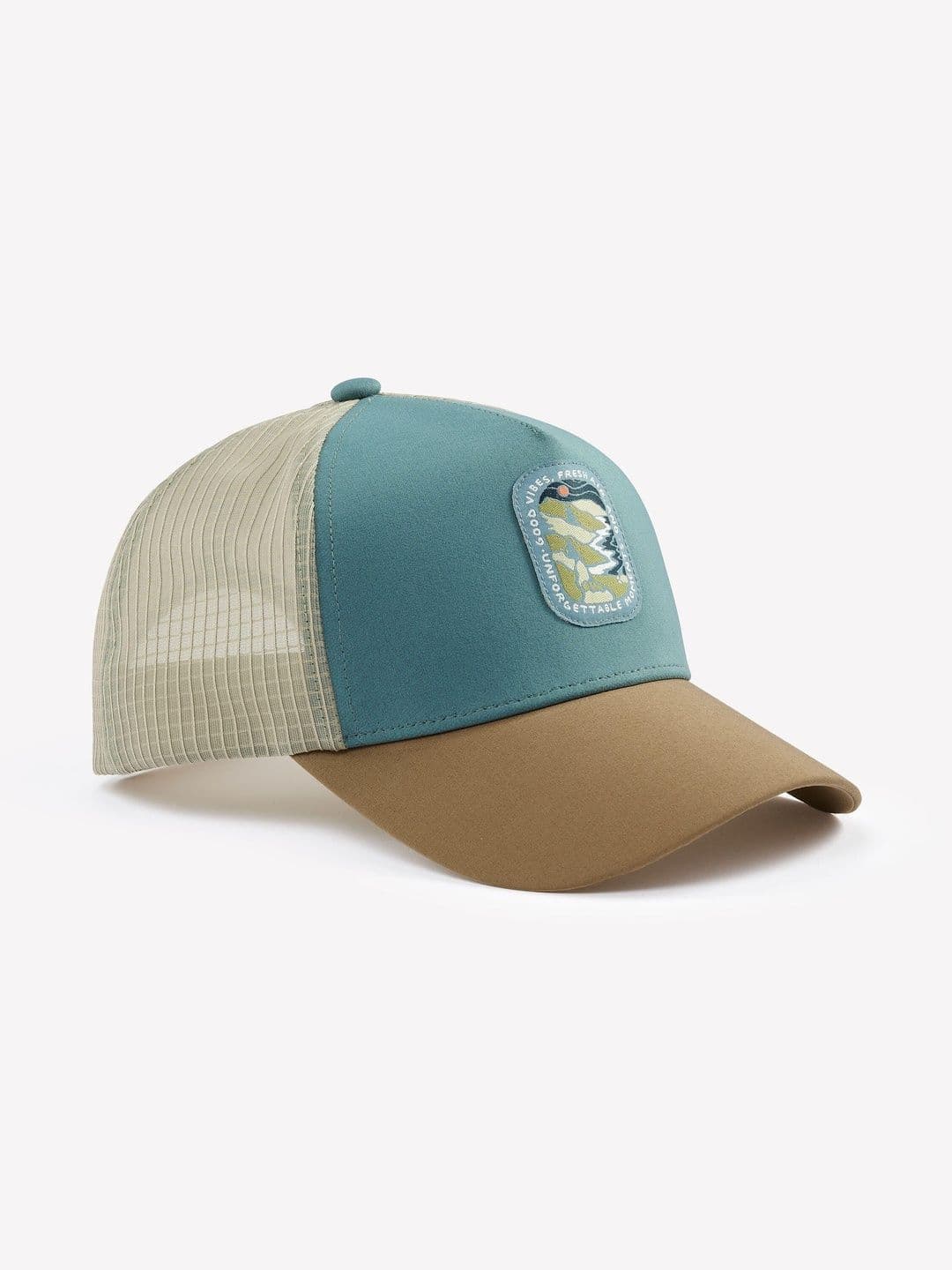 Decathlon Forclaz - Men Green Trucker 500 Airing Hiking Caps - view 1