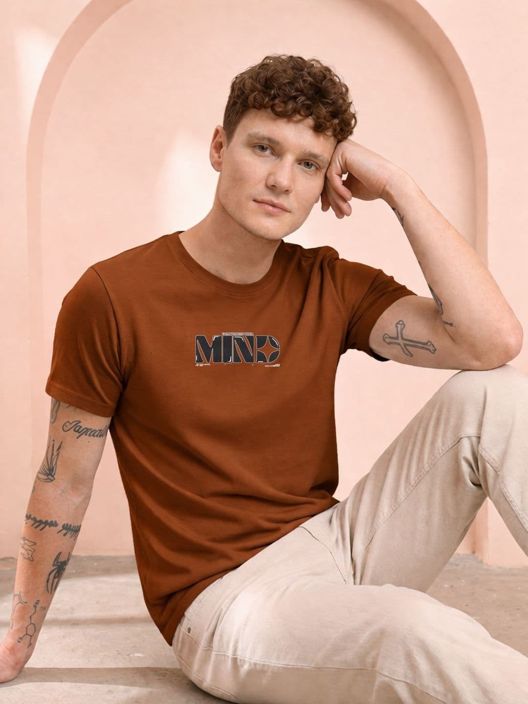 HERE&NOW Men Printed T-shirt - view 1