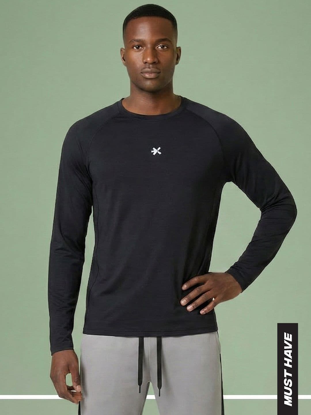 HRX by Hrithik Roshan Slim Fit Rapid-Dry Running T-shirt - view 1