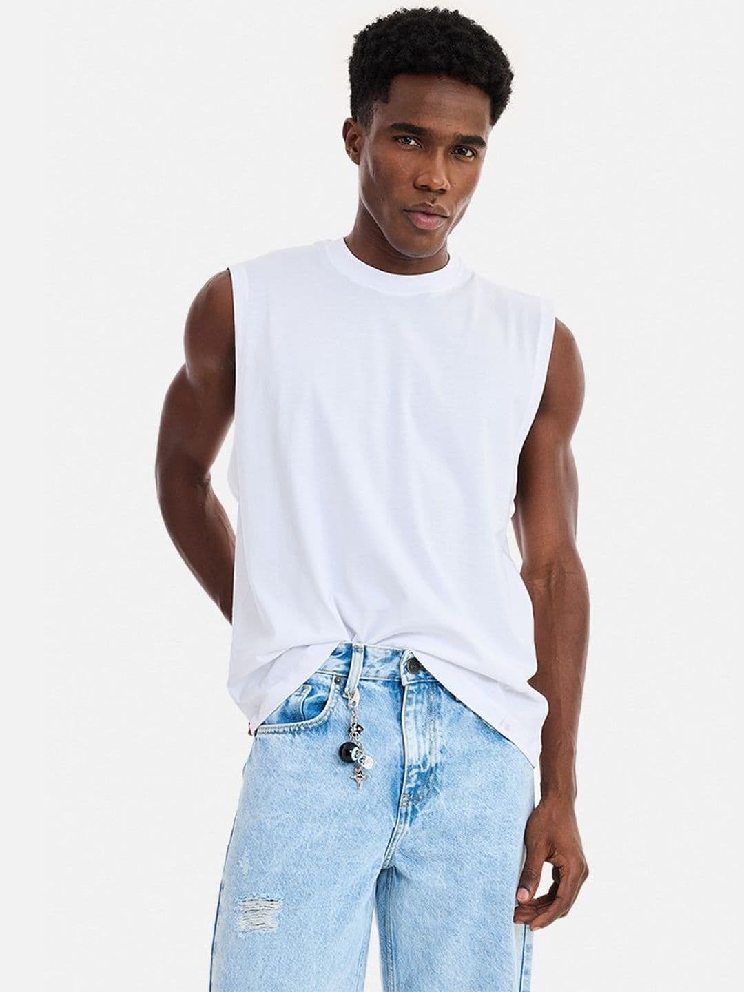 Snitch Men Round Neck Pure Cotton T-shirt - view 1