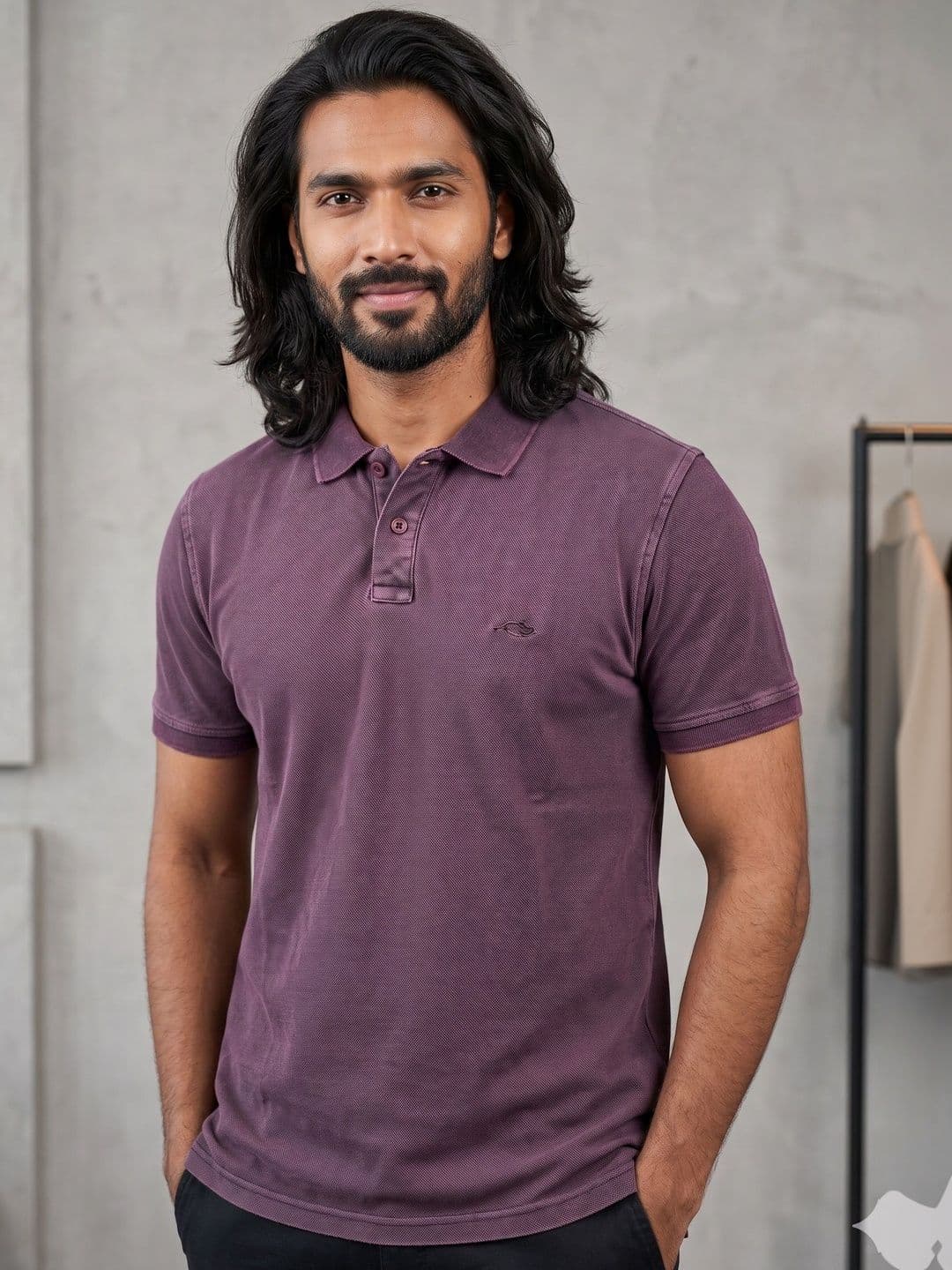 Moda Rapido Men Polo Collar Pockets T-shirt - view 1