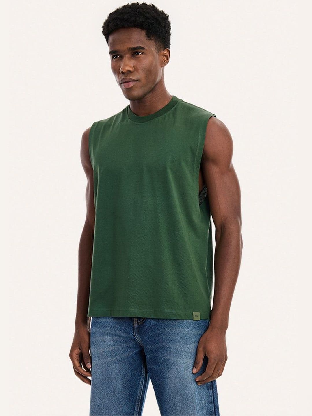 Snitch Men Round Neck Pure Cotton T-shirt - view 1