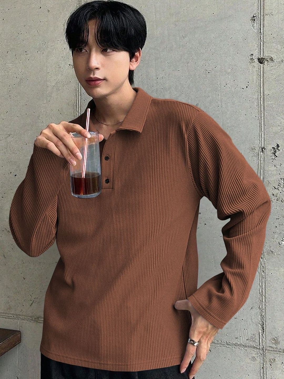 SZN Men Polo Collar T-shirt - view 1