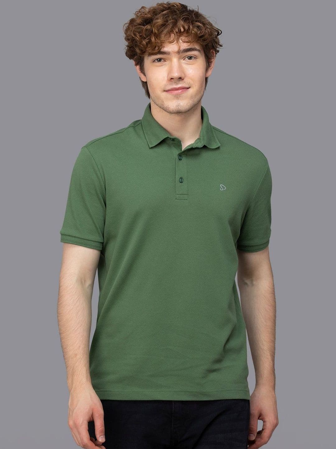 SPORTO Men Polo Collar T-shirt - view 1