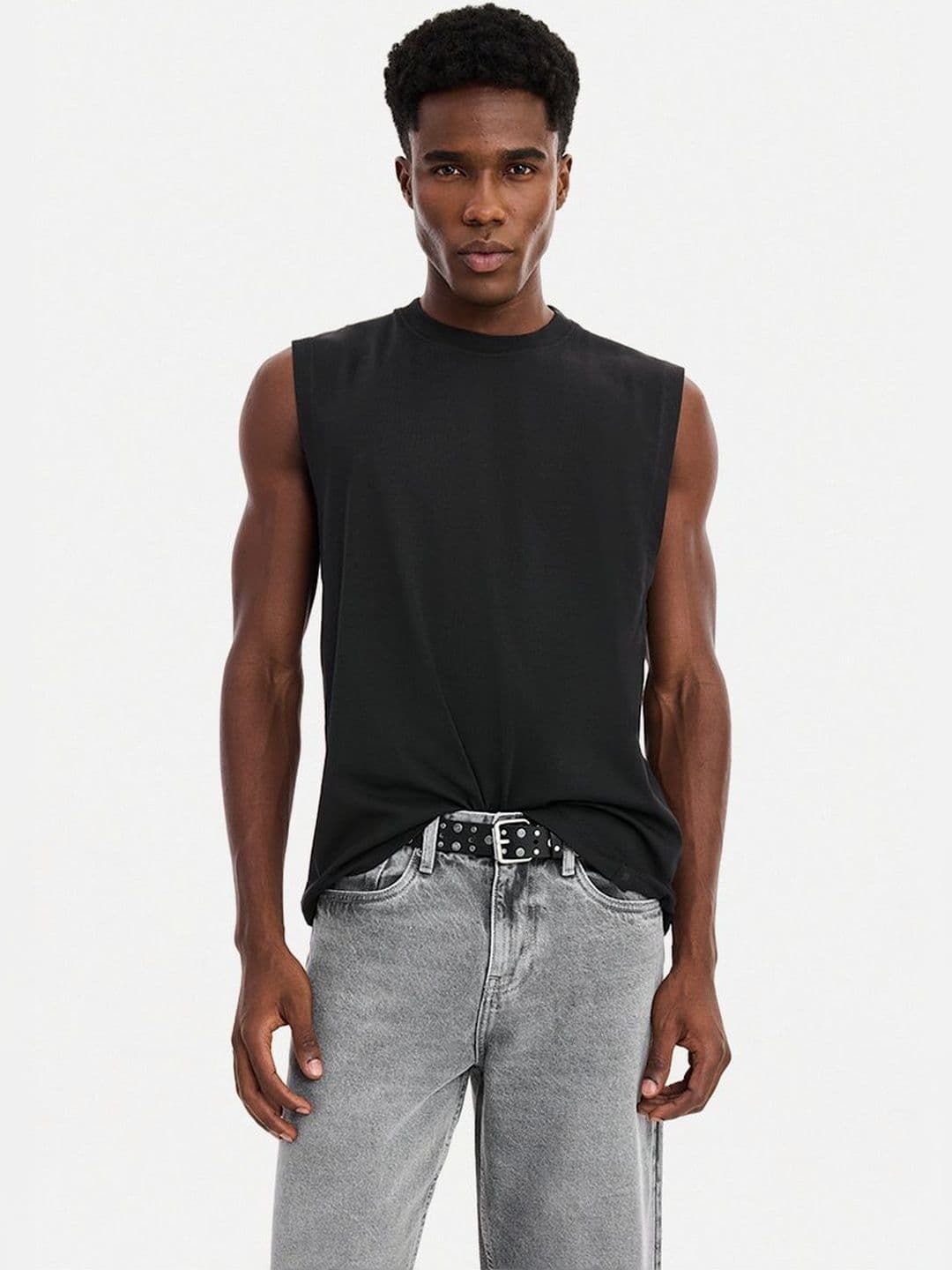 Snitch Men Round Neck Pure Cotton T-shirt - view 1