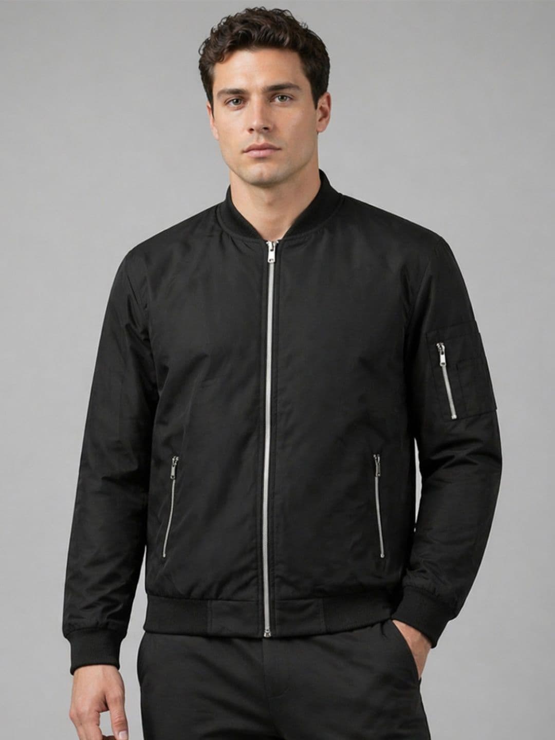 CARABA Men Windcheater Bomber Jacket - view 1