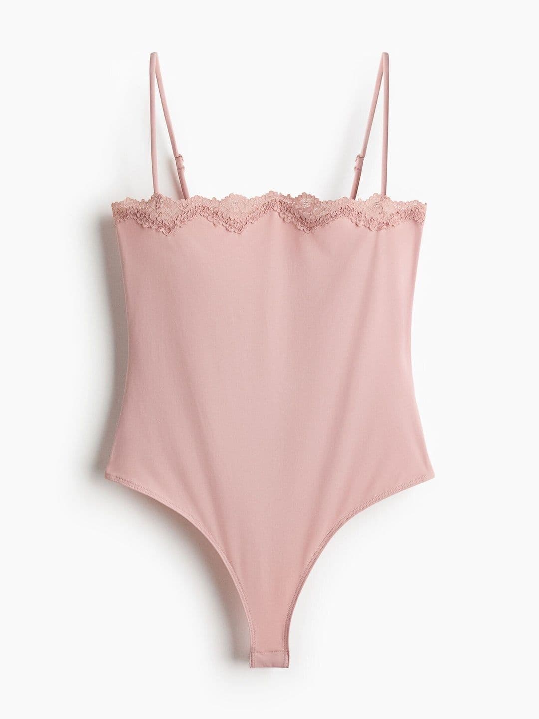 H&M Lace-trimmed Strappy Body - view 1