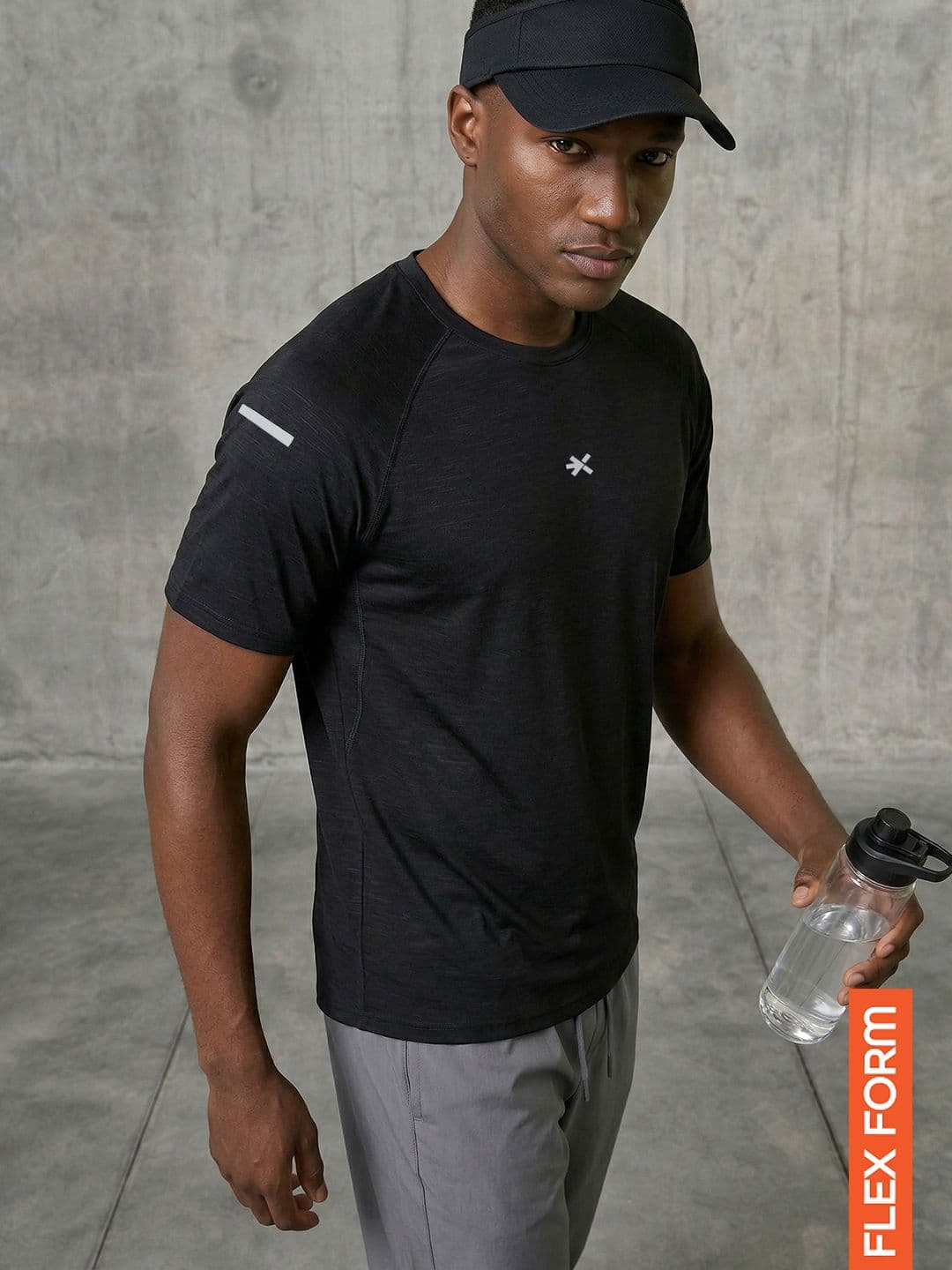 HRX by Hrithik Roshan Slim Fit Rapid Dry Running T-shirt - view 1
