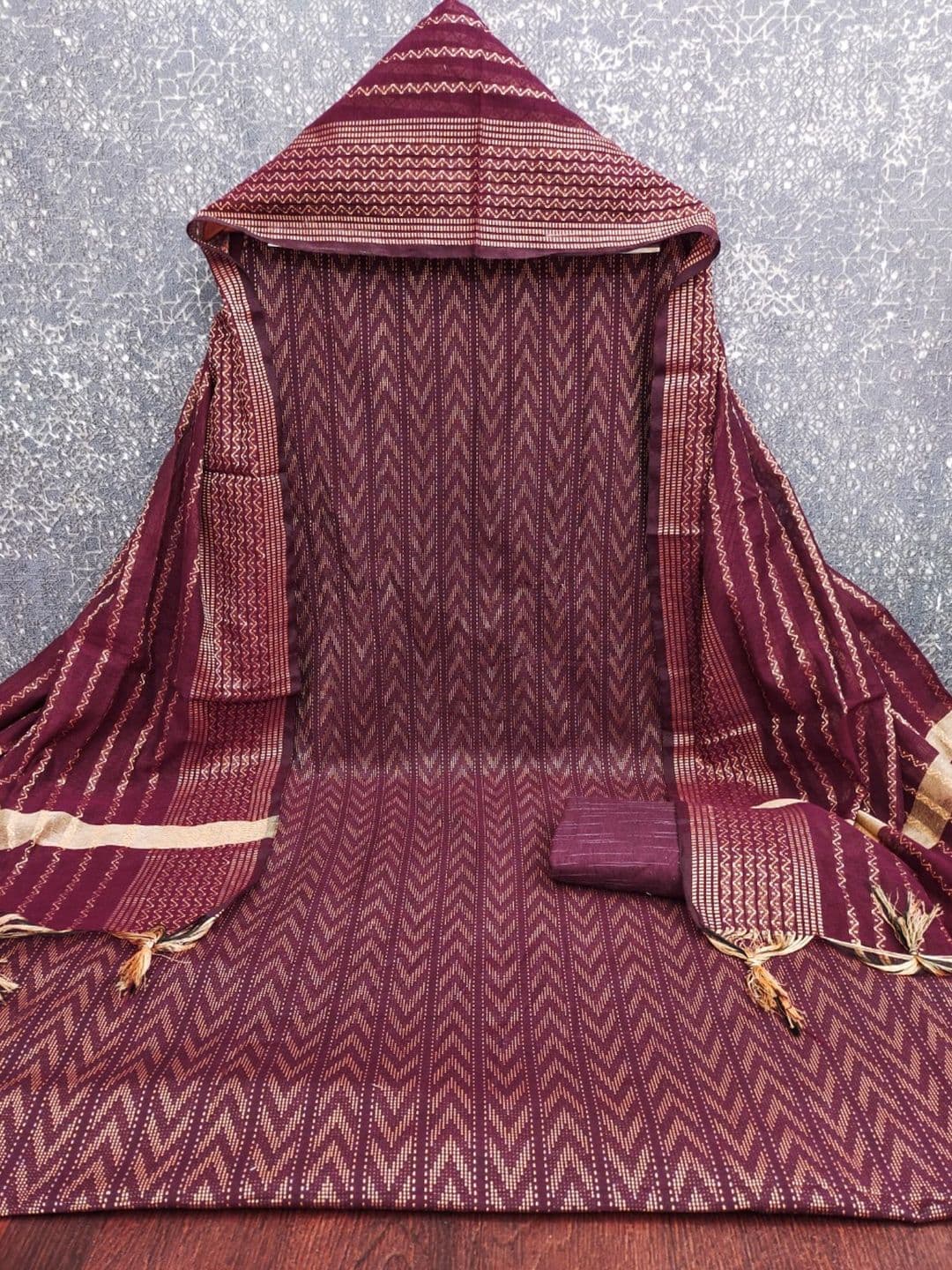 RUDRAA FAB Unstitched Dress Material - view 1