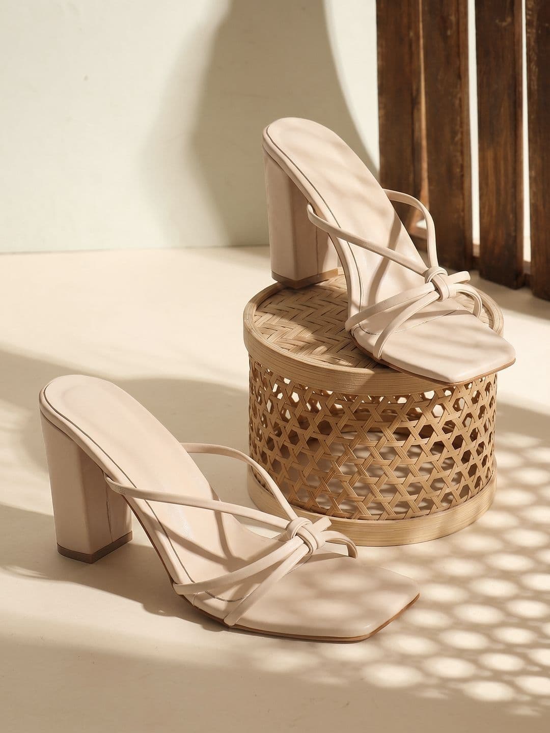 Sole Saga Party Block Mules with Bows - view 1