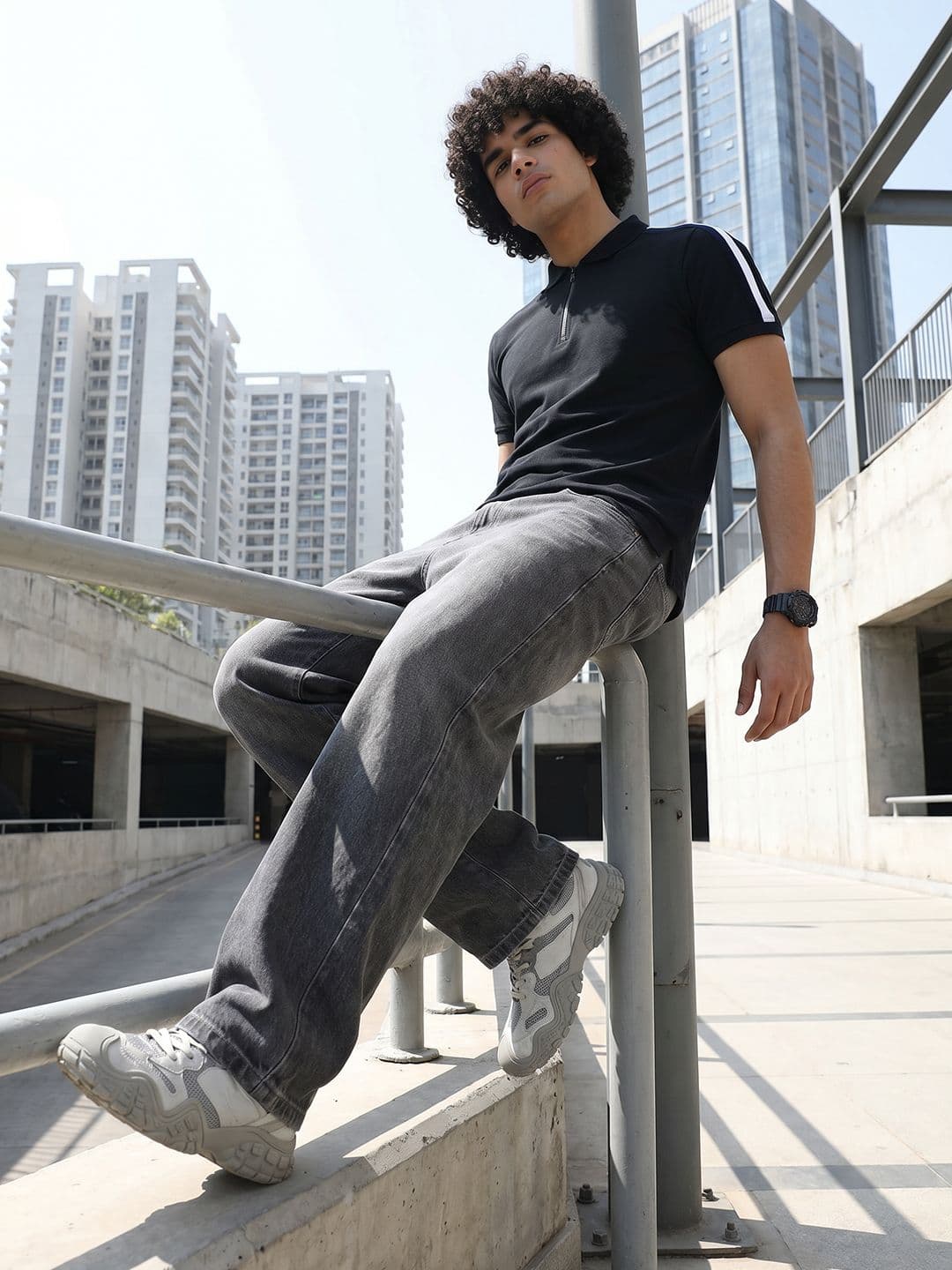 The Roadster Life Co. Polo Collar T-shirt - view 1