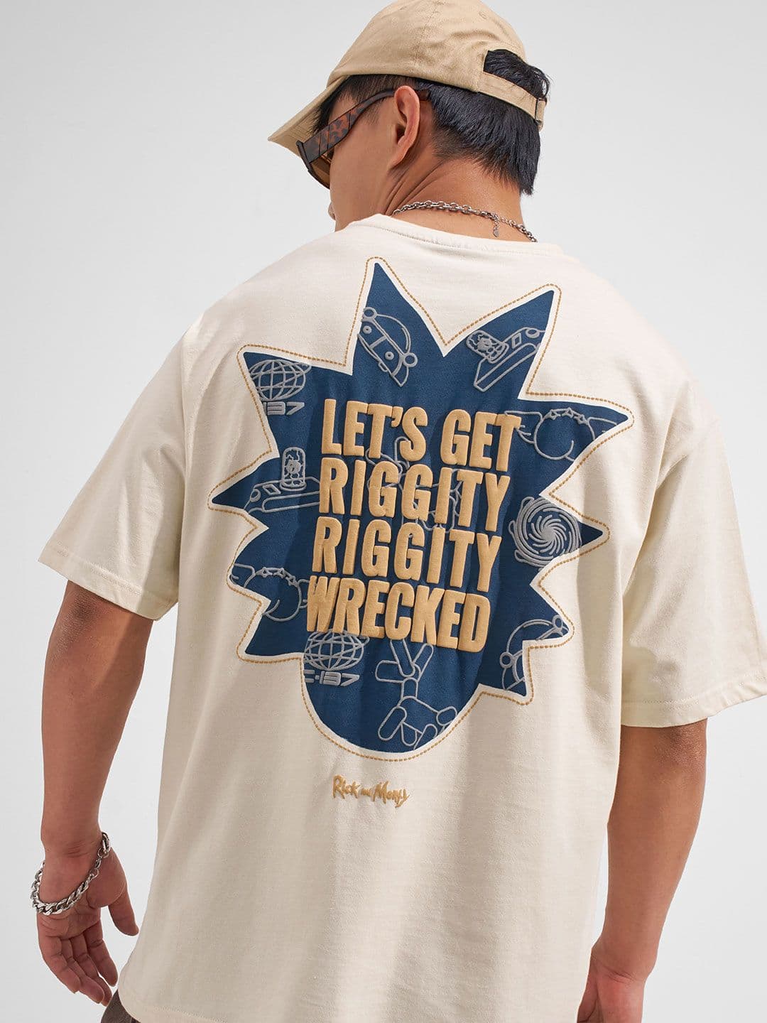 HIGHLANDER Men Graphic Printed Relaxed Fit Cotton T-shirt - view 1