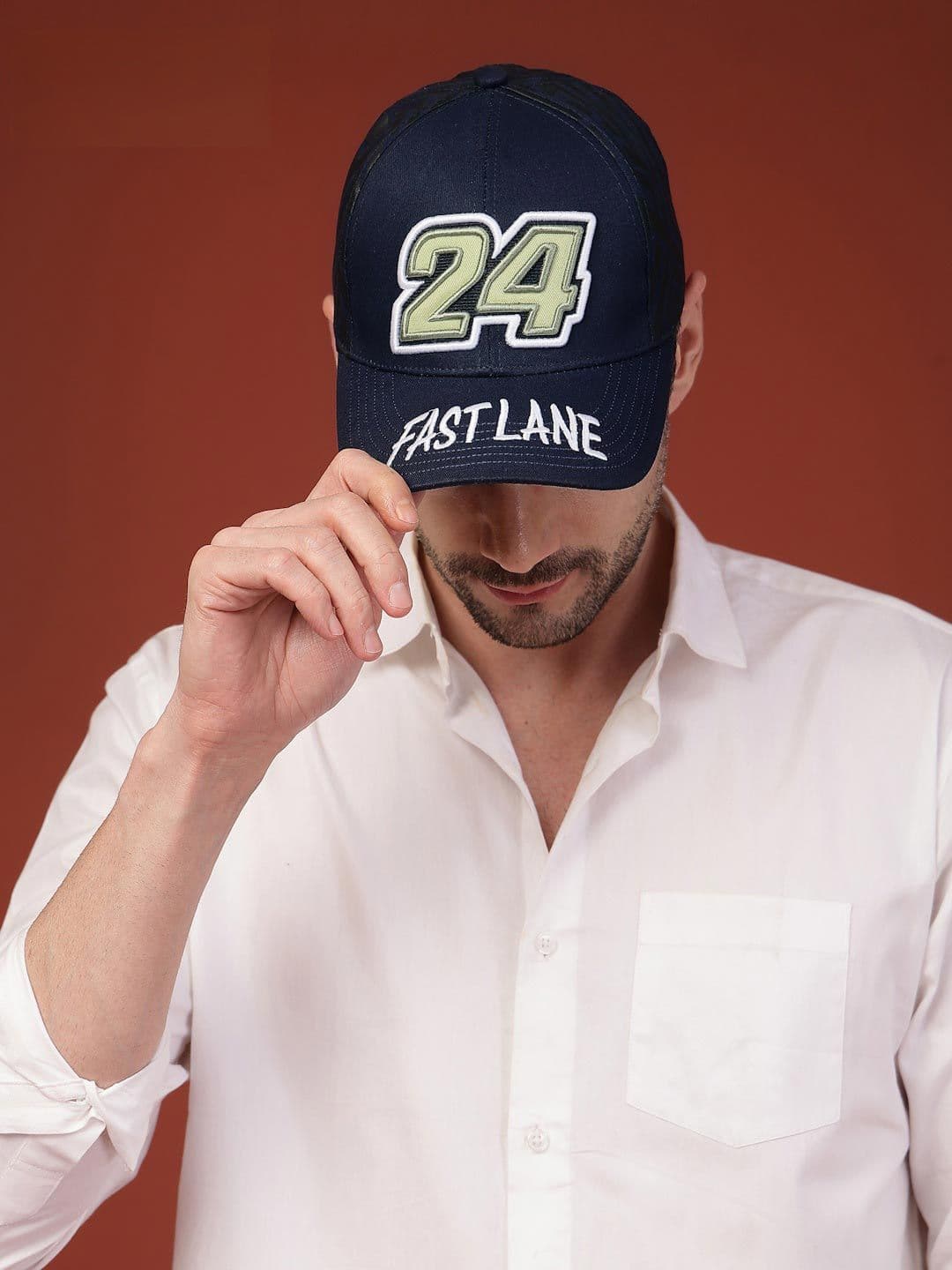 Red Tape Unisex Navy Solid Cotton Twill Baseball Cap with Adjustable Strap - view 1