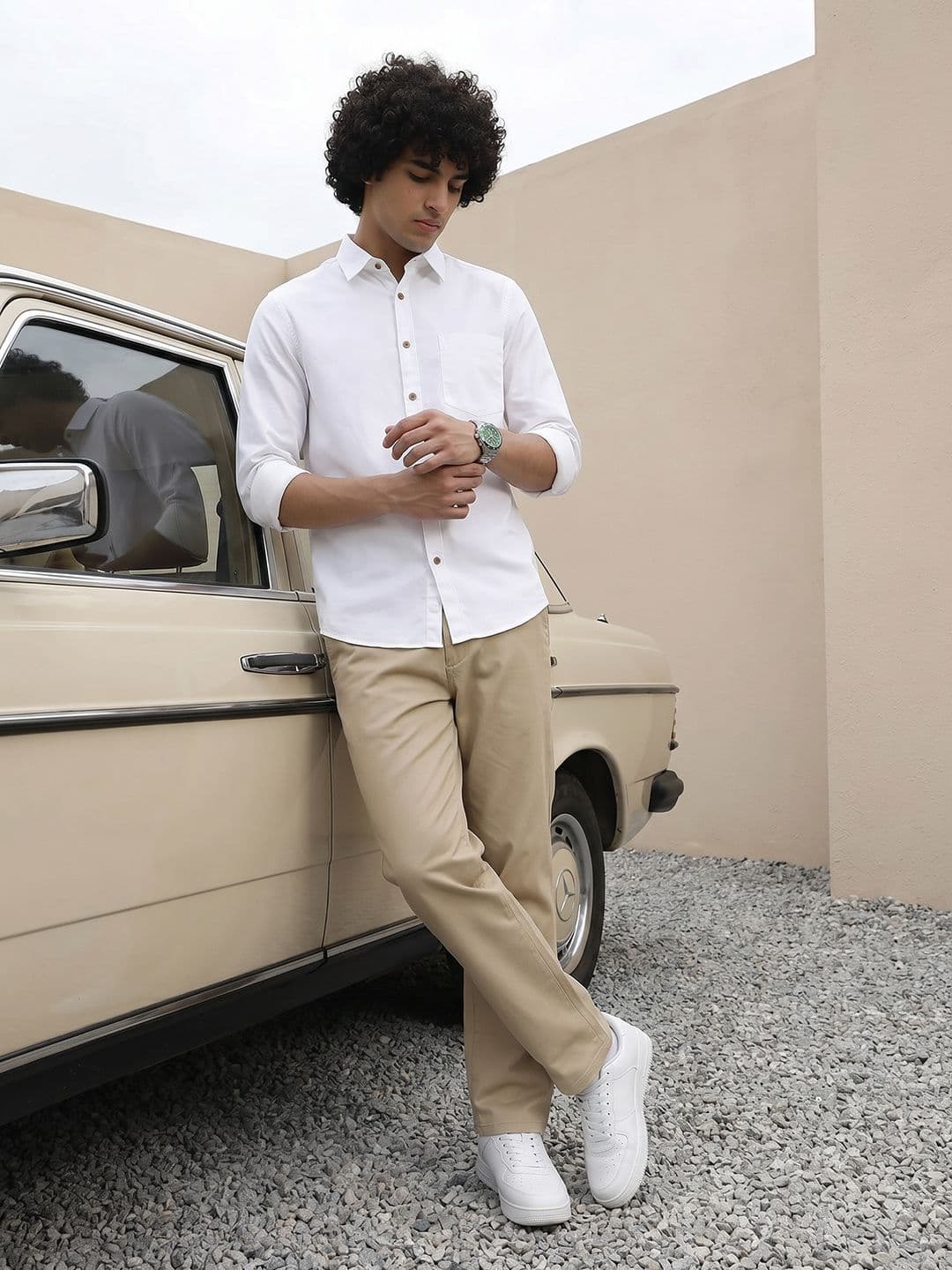 The Roadster Life Co. Spread Collar Casual Shirt - view 1