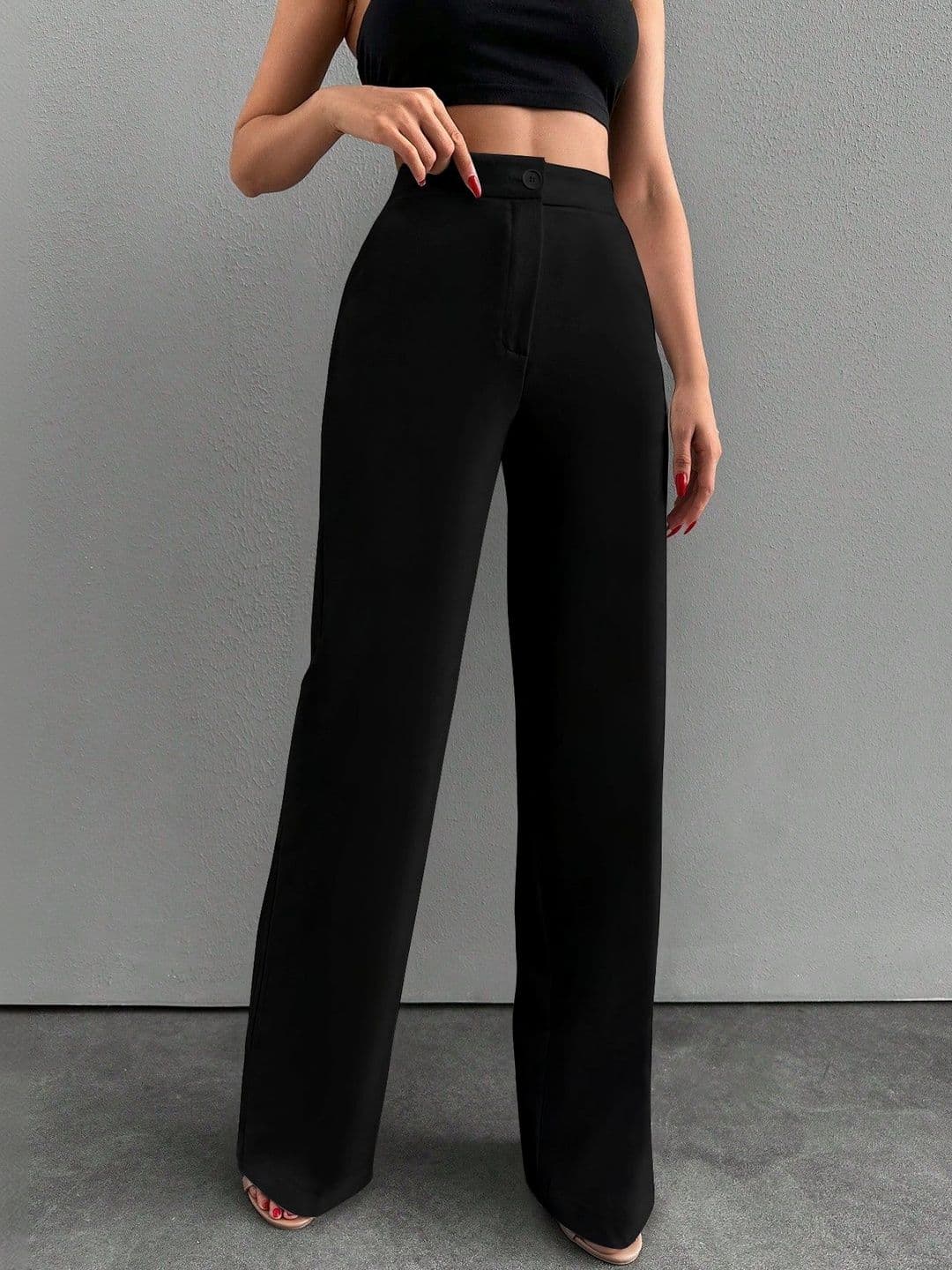 Mast & Harbour Women Relaxed High-Rise Trousers - view 1