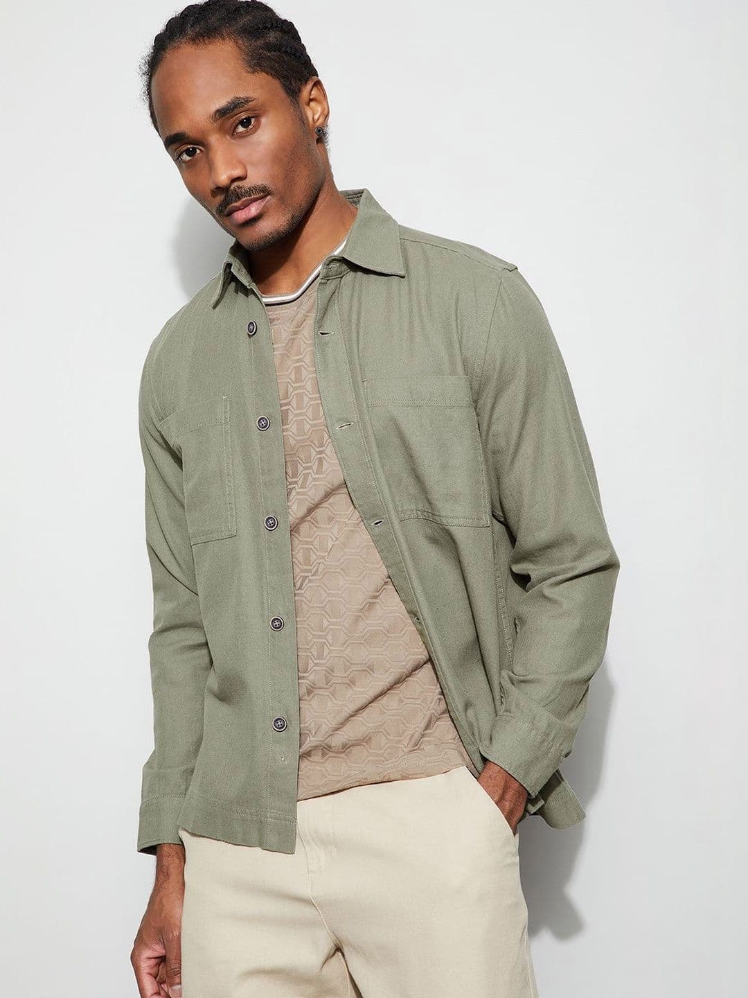 CODE by Lifestyle Men Open Front Jacket - view 1