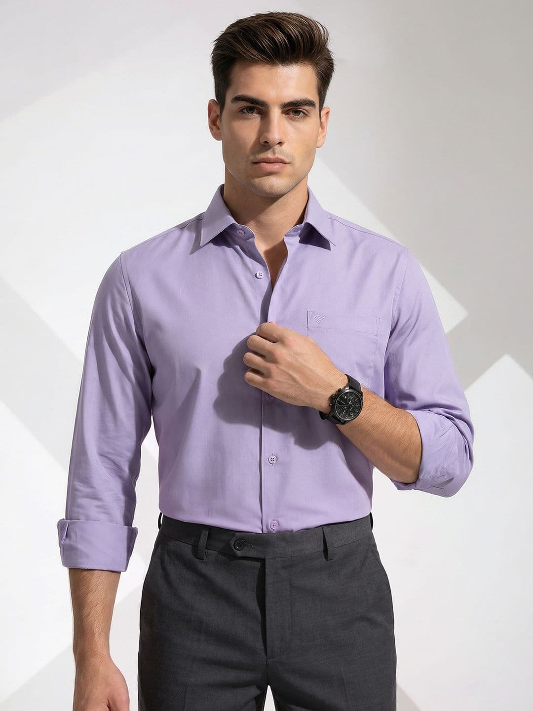 INVICTUS Spread Collar Formal Shirt - view 1