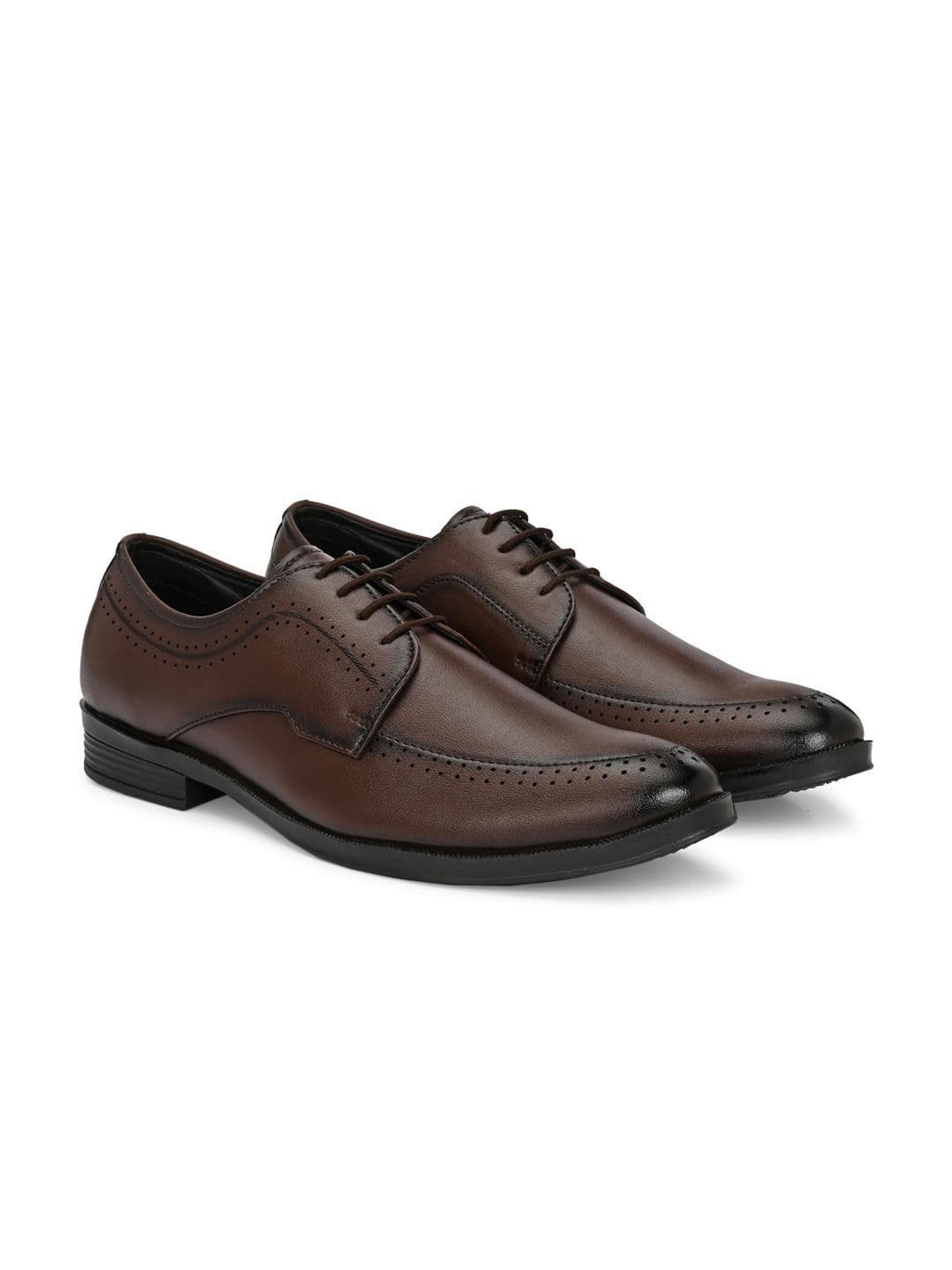 Mast & Harbour Men Round Toe Lace-Ups Formal Brogues - view 1