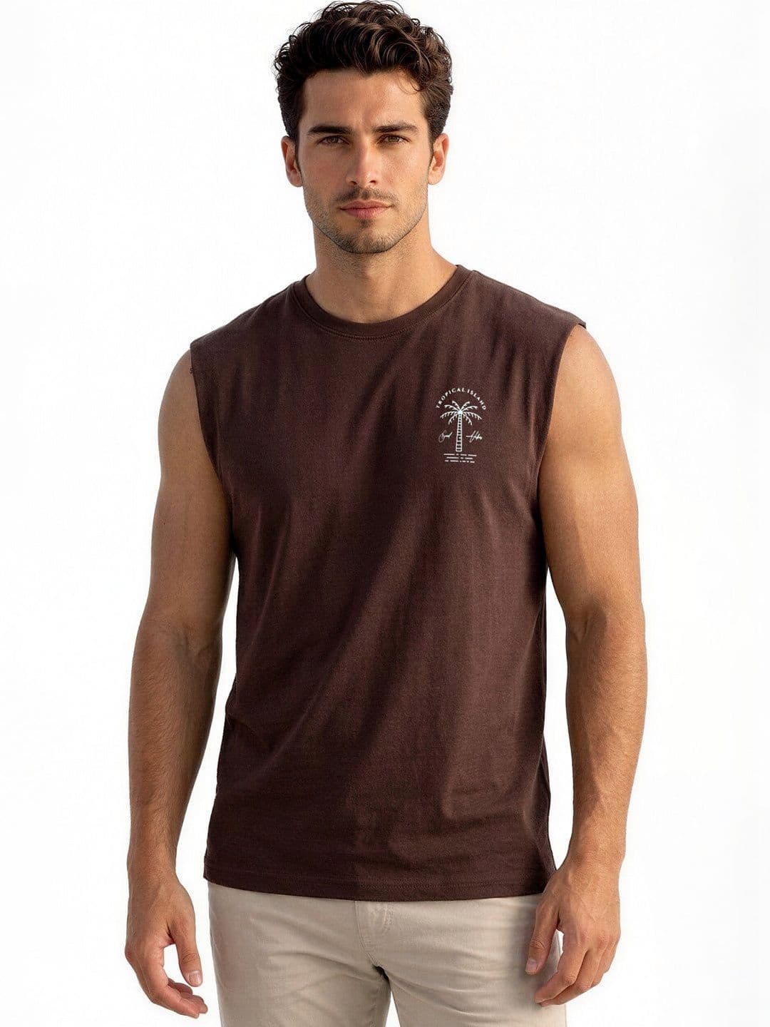 Status Quo Men Typography Printed Tropical T-shirt - view 1