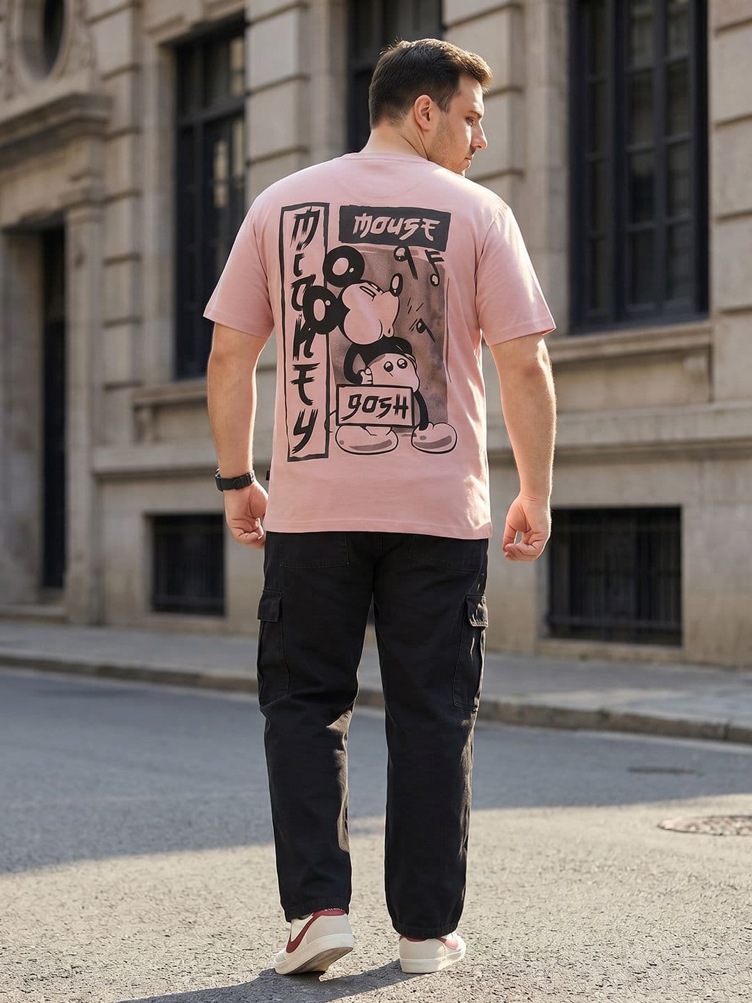 Sztori Mickey Mouse Printed Pure Cotton T-shirt - view 1