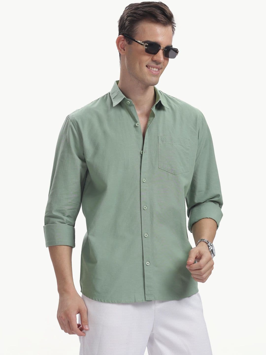 BS BLUE SQUAD Men Slim Fit Casual Shirt - view 1