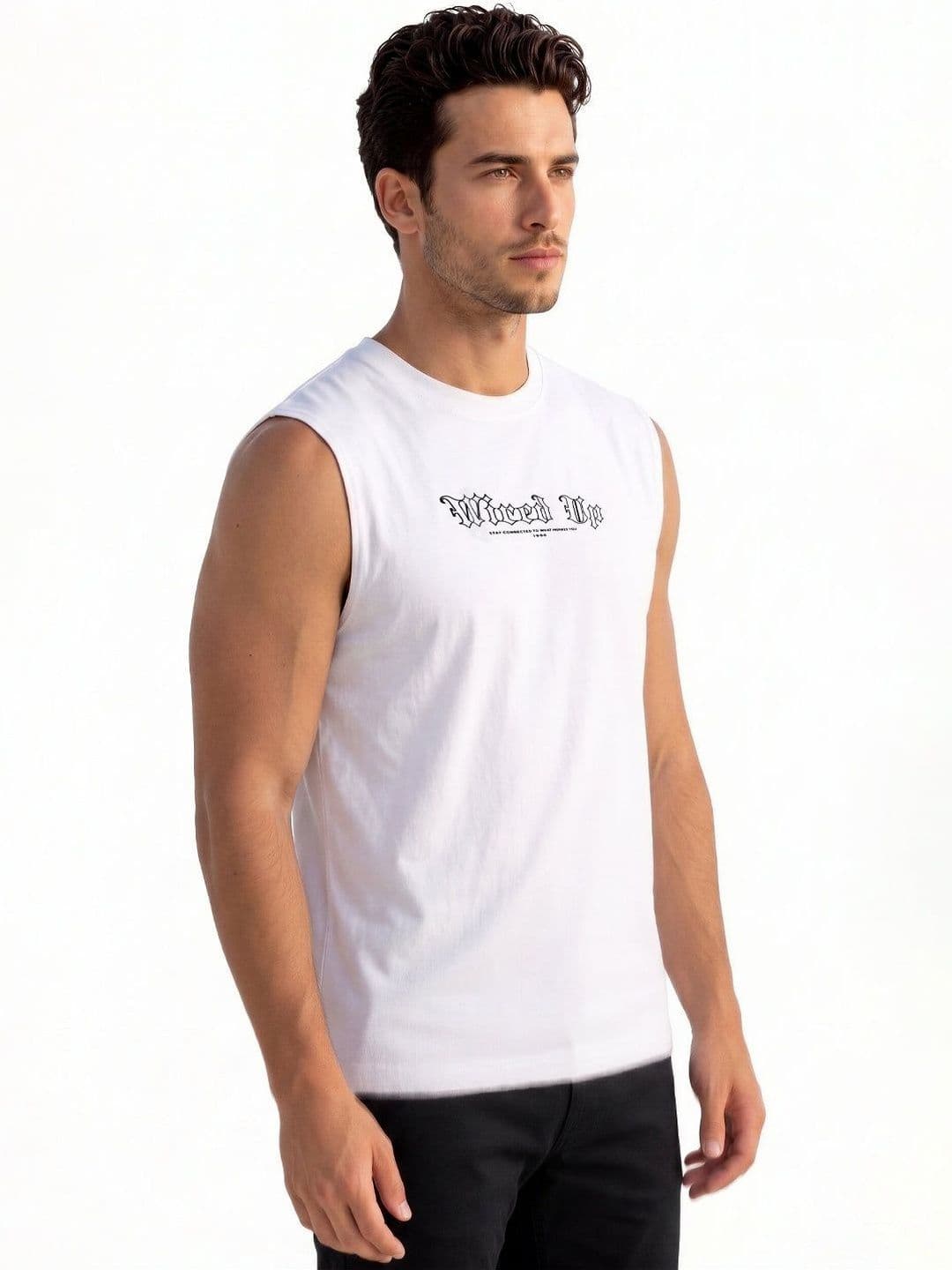 Status Quo Men Typography Printed T-shirt - view 1