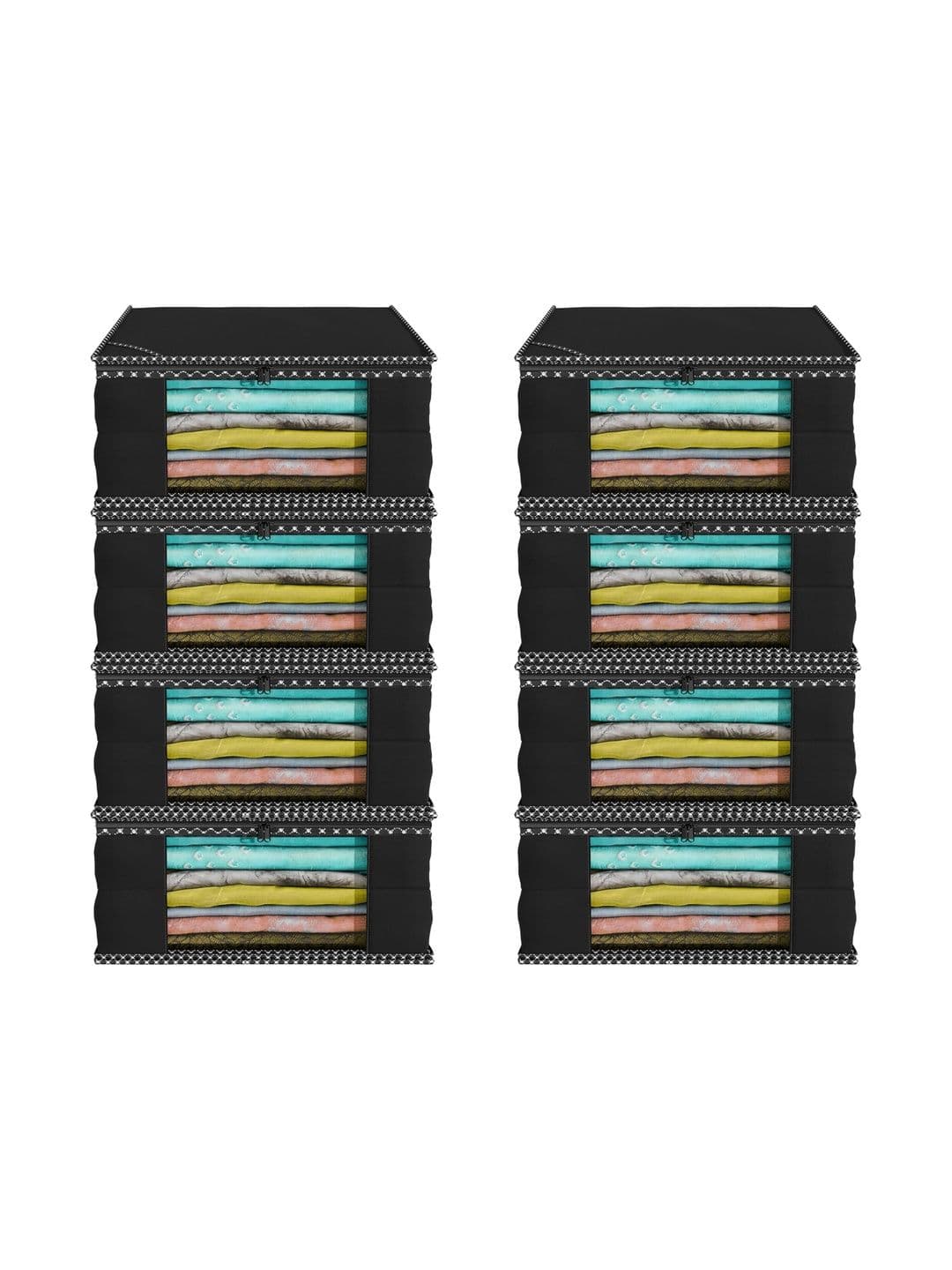 ANKIT INTERNATIONAL Black Set of 6 Regular Multi-Utility Organisers - view 1