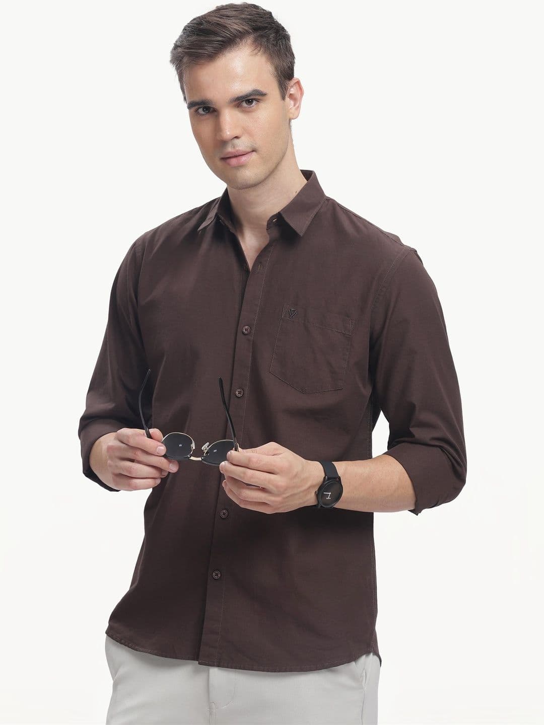 BS BLUE SQUAD Men Slim Fit Casual Shirt - view 1