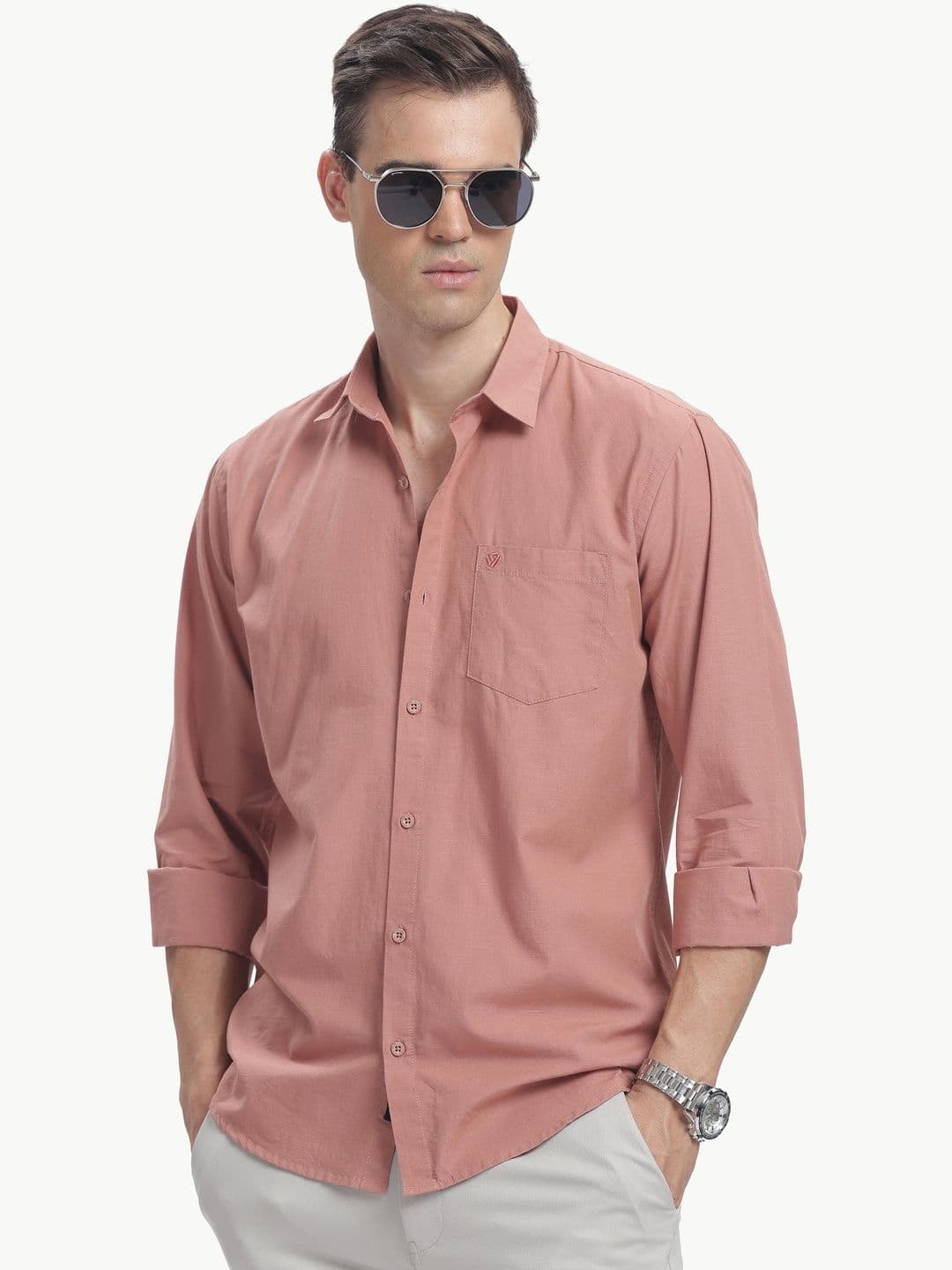 BS BLUE SQUAD Men Slim Fit Casual Shirt - view 1